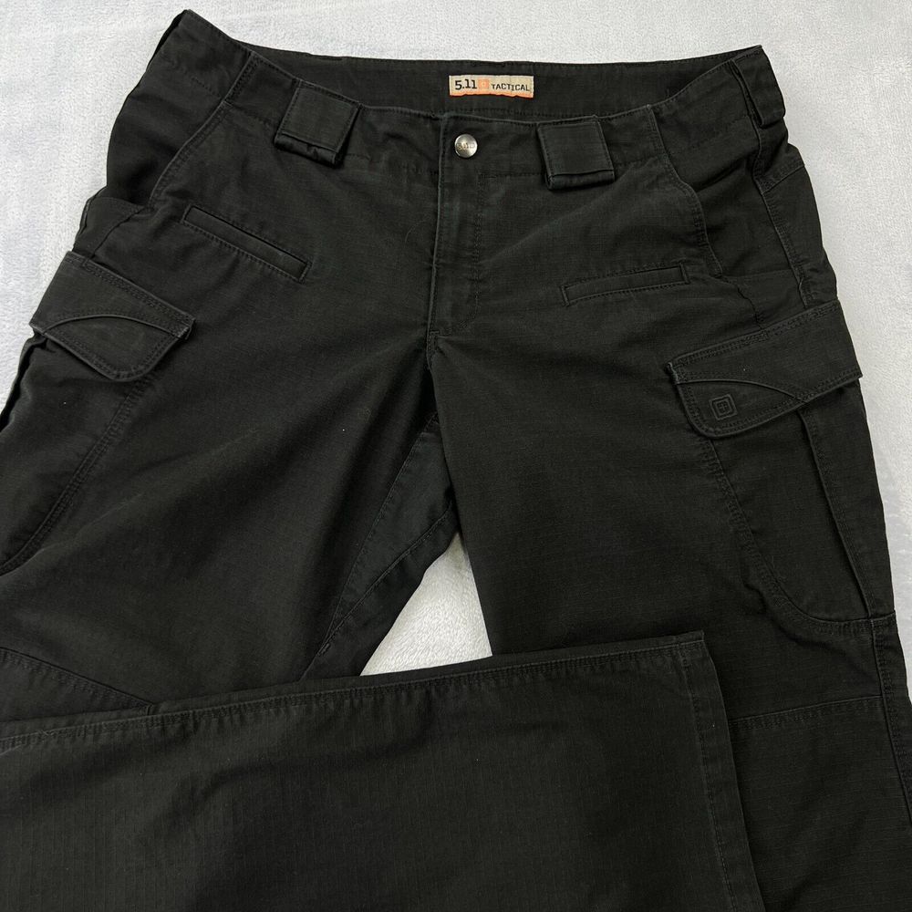 511 Tactical Womens Cargo Pants Black Size 14 (36 x 33.5) Long  Workwear Utility